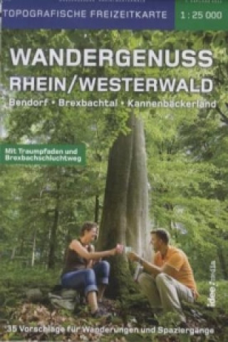 Wandergenuss Rhein-Westerwald, Topografische Freizeitkarte