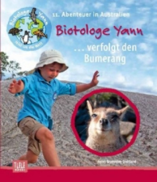 Biotologe Yann ...verfolgt den Bumerang