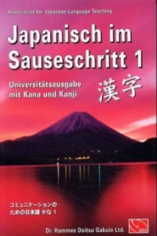 Japanisch im Sauseschritt. Modernes Lehr- und Übungsbuch für Anfänger.... / Grundstufe