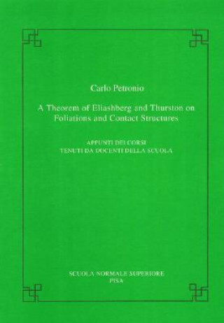 A theorem of Eliashberg and Thurston on foliations and contact structures