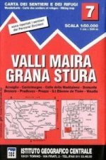 IGC Wanderkarte Valli Maira, Grana Stura
