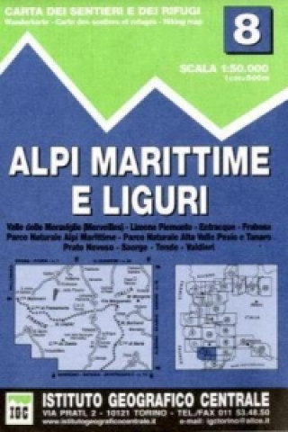 IGC Wanderkarte Alpi Marittime e Liguri