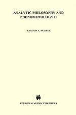 Analytic Philosophy and Phenomenology