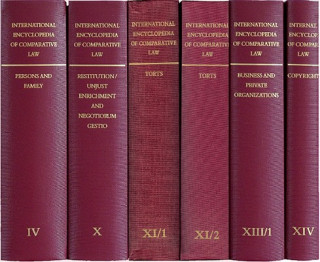 International Encyclopedia of Comparative Law, Volume XI (2 vols)