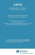 ABHB Annual Bibliography of the History of the Printed Book and Libraries