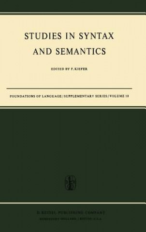 Studies in Syntax and Semantics