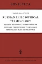 Russian Philosophical Terminology /                                  / Russische Philosophische Terminologie / Terminologie Russe de Philosophie