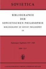 Bibliographie Der Sowjetischen Philosophie I-VII (Bibliography of Soviet Philosophy I-VII)