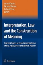 Interpretation, Law and the Construction of Meaning