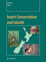 Insect Conservation and Islands