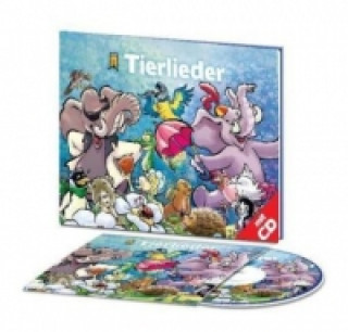 Tierlieder, m. Audio-CD