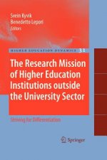 Research Mission of Higher Education Institutions outside the University Sector