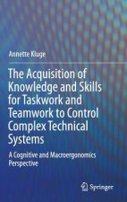 Acquisition of Knowledge and Skills for Taskwork and Teamwork to Control Complex Technical Systems