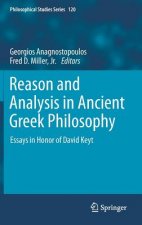 Reason and Analysis in Ancient Greek Philosophy