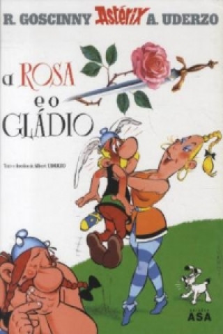 Asterix, A Rosa e o Gladio. Asterix und Maestria, portugiesische Ausgabe