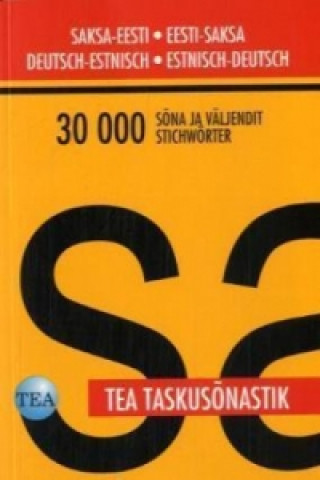 TEA reisisonastik Saksa-Eesti, Eesti-Saksa. Taschenwörterbuch Deutsch-Estnisch, Estnisch-Deutsch