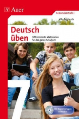 Deutsch üben Klasse 7, m. CD-ROM