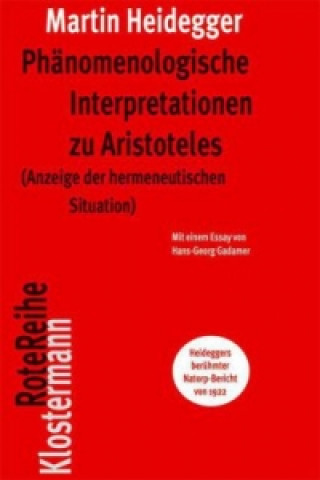 Phänomenologische Interpretationen zu Aristoteles (Martin Heidegger,Günther Neumann)(Miękka)