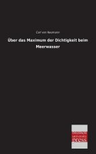 Uber Das Maximum Der Dichtigkeit Beim Meerwassers