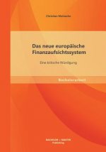 neue europaische Finanzaufsichtssystem