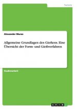 Allgemeine Grundlagen des Giessens. Eine UEbersicht der Form- und Giessverfahren