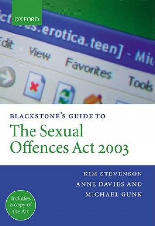 Blackstone's Guide to the Sexual Offences Act 2003