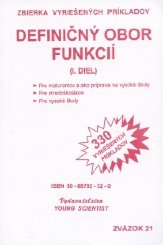 Definičný obor funkcií, I. diel