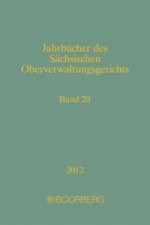 Jahrbücher des Sächsischen Oberverwaltungsgerichts Band 20 2012