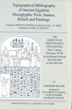 Topographical Bibliography of Ancient Egyptian Hieroglyphic