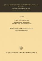 Das T tigkeits- Und Anforderungsbild Des  operations Research