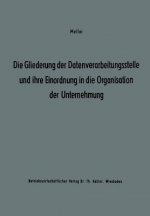 Gliederung Der Datenverarbeitungsstelle Und Ihre Einordnung in Die Organisation Der Unternehmung