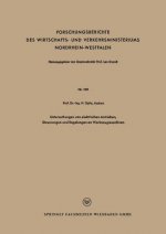 Untersuchungen Von Elektrischen Antrieben, Steuerungen Und Regelungen an Werkzeugmaschinen