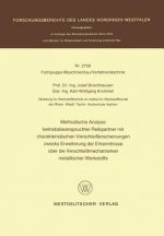 Methodische Analyse Betriebsbeanspruchter Reibpartner Mit Charakteristischen Verschlei erscheinungen Zwecks Erweiterung Der Erkenntnisse  ber Die Vers
