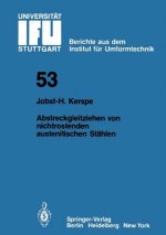 Abstreckgleitziehen Von Nichtrostenden Austenitischen Stahlen