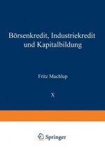 Boersenkredit, Industriekredit Und Kapitalbildung