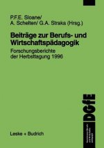 Beitr ge Zur Berufs- Und Wirtschaftsp dagogik