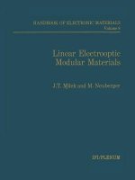 Linear Electrooptic Modular Materials