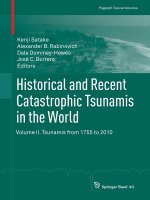 Historical and Recent Catastrophic Tsunamis in the World