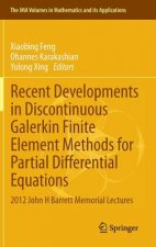 Recent Developments in Discontinuous Galerkin Finite Element Methods for Partial Differential Equations