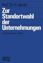 Zur Standortwahl Der Unternehmungen