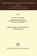 Untersuchungen Zum Preiswettbewerb Auf Dem Baumarkt