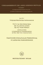 Experimentelle Untersuchung Der Relativstr mung Im Laufrad Einer Axialverdichterstufe