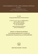 Kriterien Zur Optimierung Des Baues Von Gro naturzugk hlt rmen Im Hinblick Auf Standsicherheit, Bauausf hrung Und Wirtschaftlichkeit