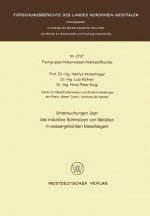 Untersuchungen  ber Das Induktive Schmelzen Von Metallen in Wassergek hlten Metalltiegeln