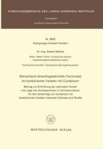 Binnenland-Umschlagbahnh fe (Terminals) Im Kombinierten Verkehr Mit Containern