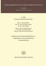 Handbuch Der Programmbibliothek Zur Linguistischen Und Philologischen Textverarbeitung