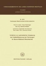 Verfahren Zur Automatischen Anpassung Der Kraft-Stoffdosierung Bei Fahrzeeugen Fur Benzin/Methanol-Mischbetrieb
