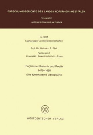 Englische Rhetorik Und Poetik 1479-1660