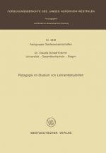 P dagogik Im Studium Von Lehramtsstudenten