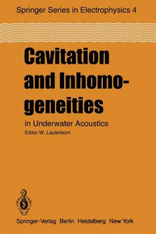 Cavitation and Inhomogeneities in Underwater Acoustics